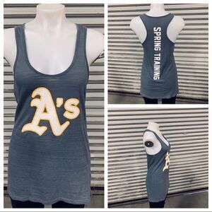 🛍️Soft as a Grape A’s racerback t-shirt